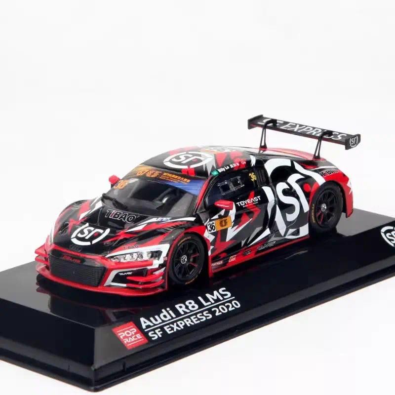 Poprace 1/43 奧迪勒芒 SF 噴漆奧迪 R8 LMS SF Express 汽車模型 | 蝦皮購物