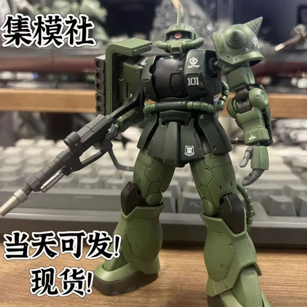 《現貨下單》集模社GTO扎古綠渣古量產型夏亞專用機新生HG模型拼裝送水貼 | 蝦皮購物