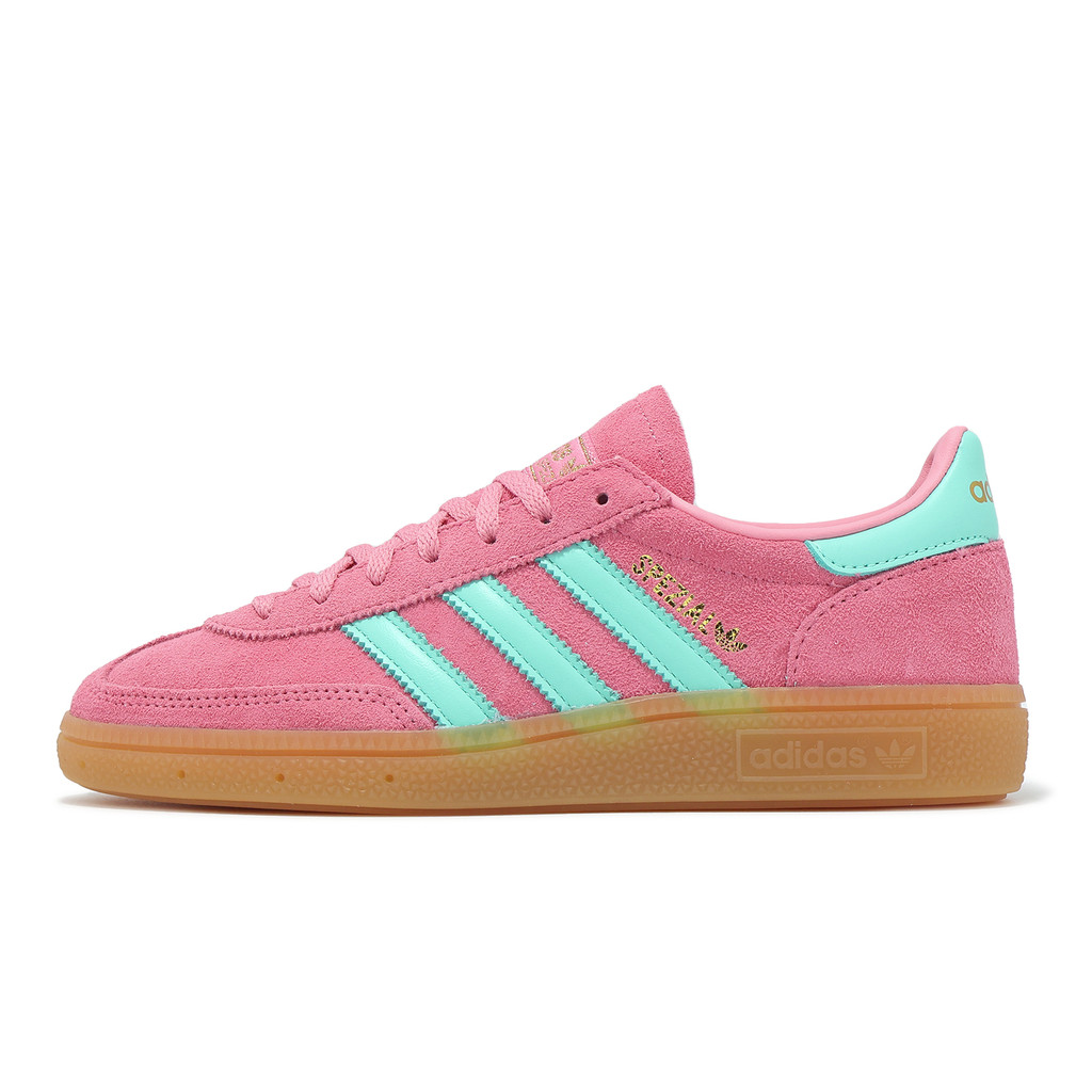 adidas 休閒鞋 Handball Spezial 女鞋 粉 藍綠 南灣 德訓鞋 愛迪達 [ACS] JS4083 | 蝦皮購物