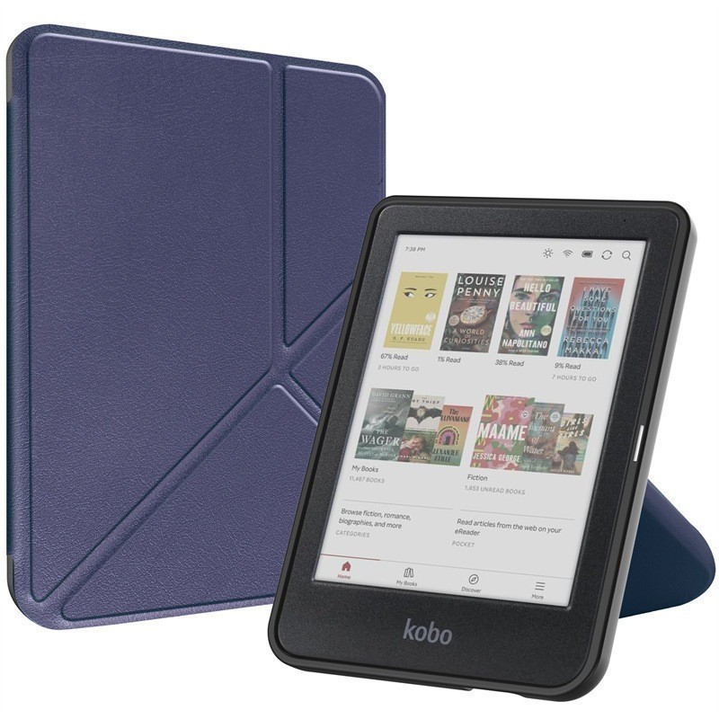 超薄設計】適用Kobo Clara Colour BW 休眠磁扣軟殼皮套保護套保護殼全