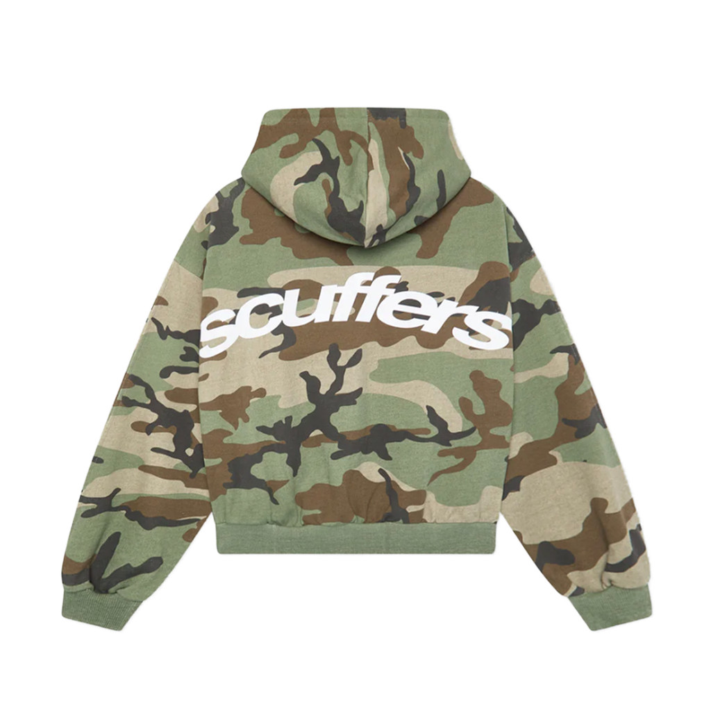 Scuffers Scff Zipper Camo 拉鍊外套迷彩| 蝦皮購物