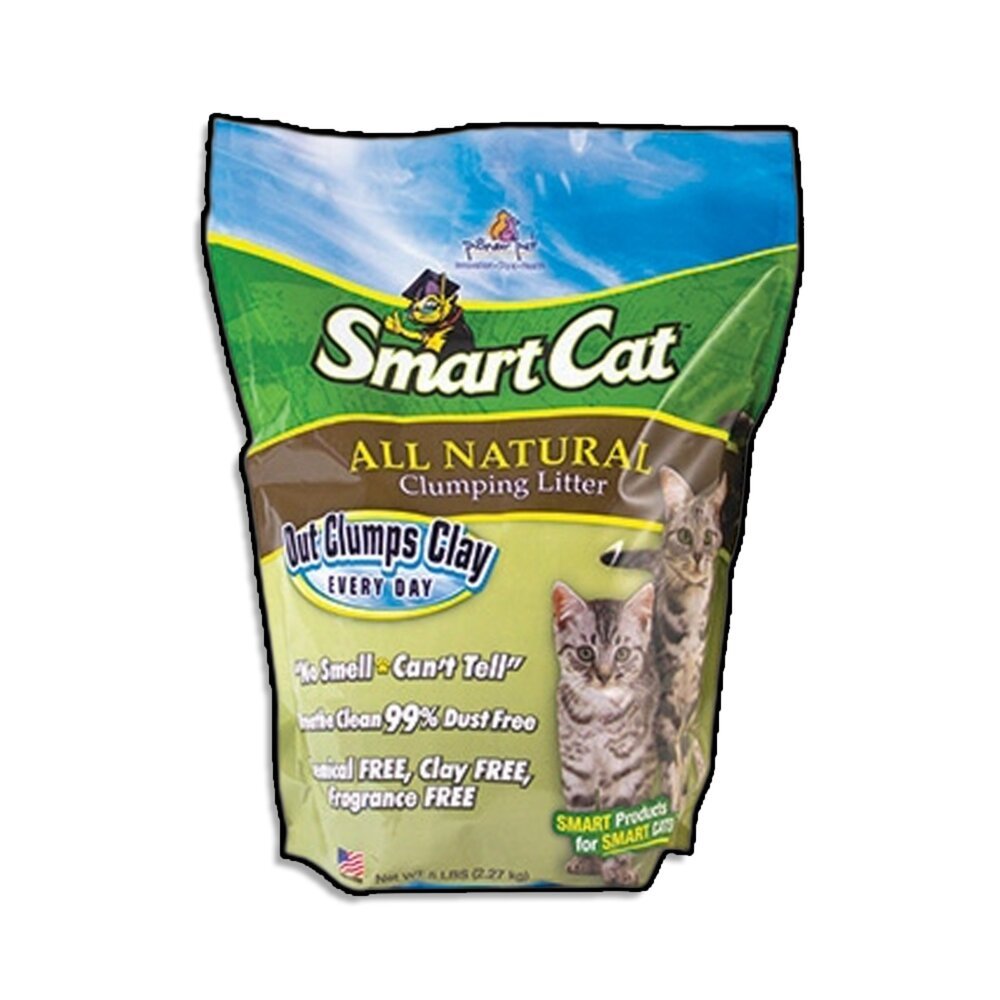 SmartCat 聰明貓 高粱砂 環保砂 可沖馬桶 砂子 貓砂 毛掌櫃寵物 | 蝦皮購物