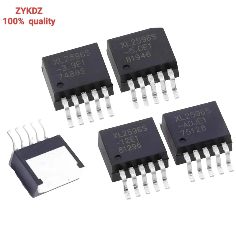 LM2596 LM2596S-5.0V/3.3V/12V/ADJ 貼片TO-263-5 穩壓降壓器芯片 | 蝦皮購物