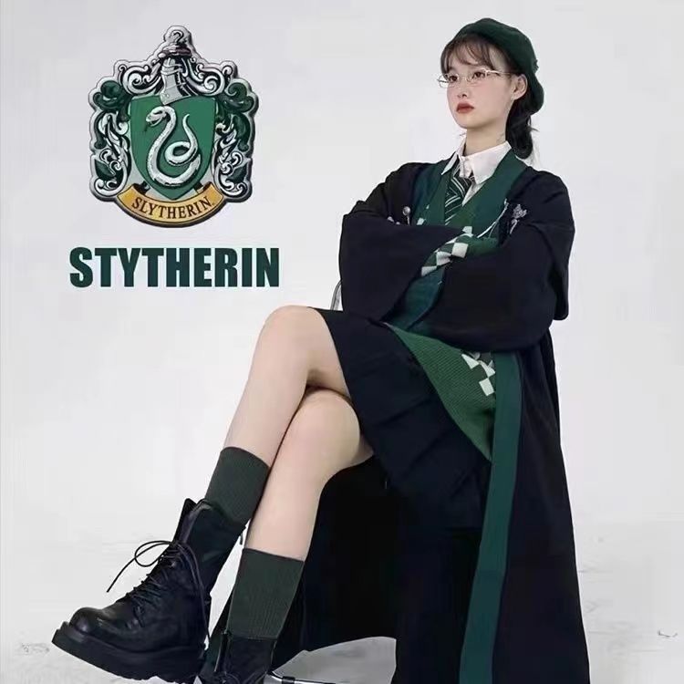 魔法袍cosplay衣服哈利波特斗篷環球影城萬聖節學院長袍巫師袍 | 蝦皮購物