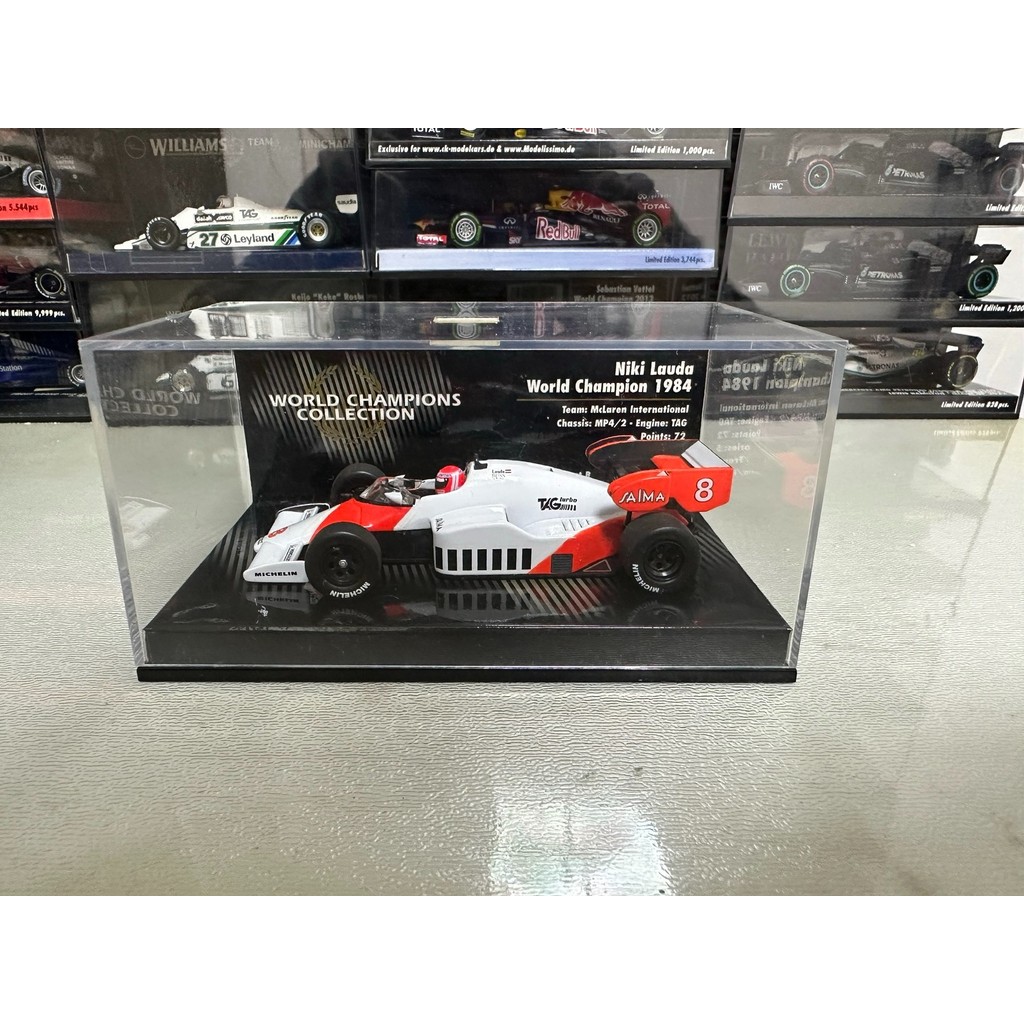 Minichamps Mclaren Tag Mp4/2 A. Prost Winner Portugese Gp 1984 1:18