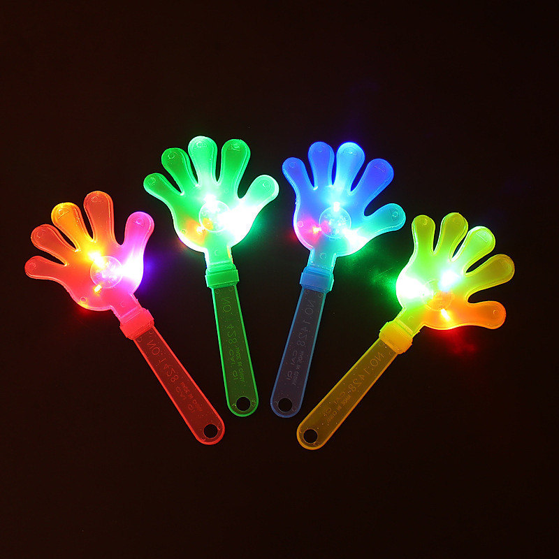 熒光手掌拍 發光拍手器 熒光 熒光棒 手掌拍 拍手器 拍拍手 拍掌 閃光手拍 活動應援 氣氛 節日錶演 助威 | 蝦皮購物