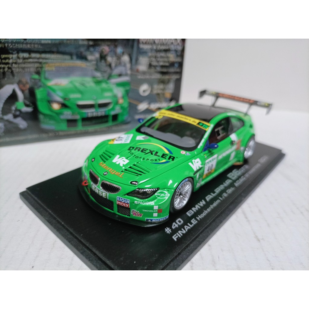 Miniature Spark 1/43 – BMW Alpina 2800CS #63 – Vainqueur 300km Nürburgring 1970 – Helmut Marko