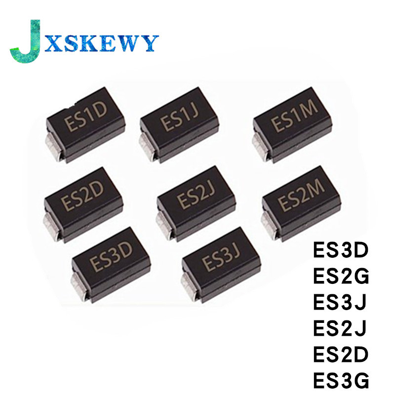 50Pcs貼片快速整流二極管ES3D ES3JBF ES2G ES3J ES2J ES2D ES3G 1A 2A 50V | 蝦皮購物