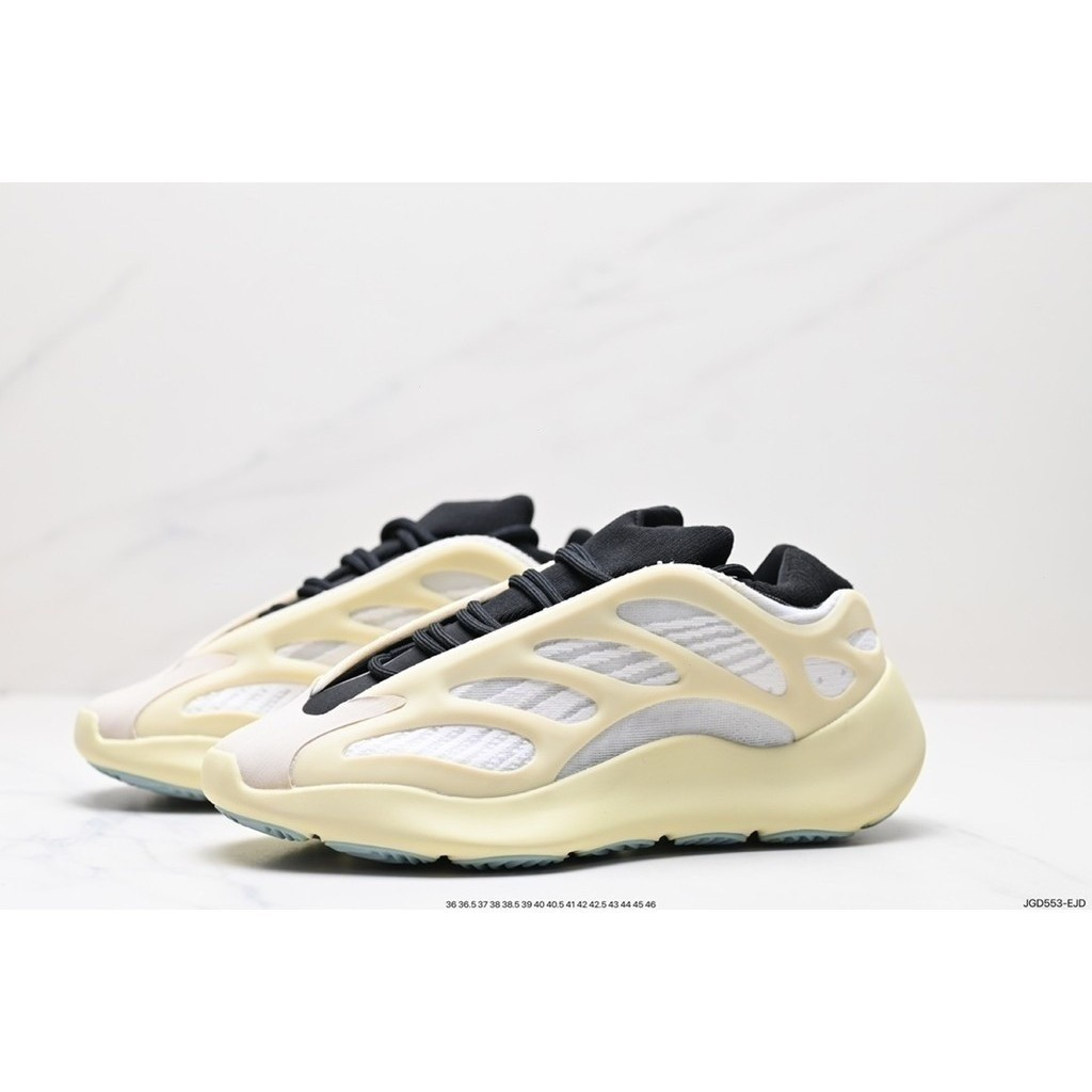 原裝 Kanye West x Yeezy 700 V3 藍晶石低幫復古夜光 3M 舒適透氣休閒運動鞋帶跑鞋 FOUA | 蝦皮購物