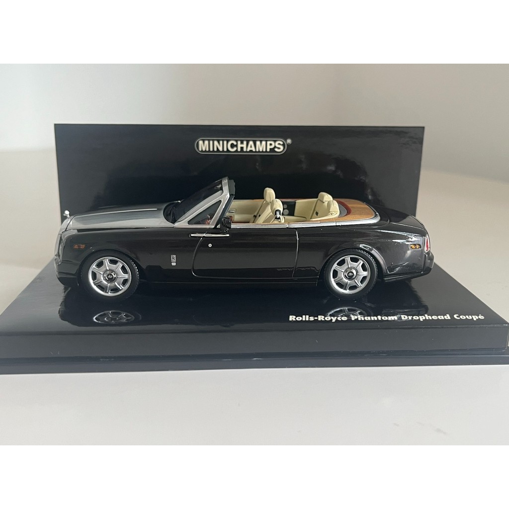 迷你切 Minichamps 1:43 勞斯萊斯 幻影 敞篷 ROLLS- ROYCE PHANTOM DROPHEAD | 蝦皮購物