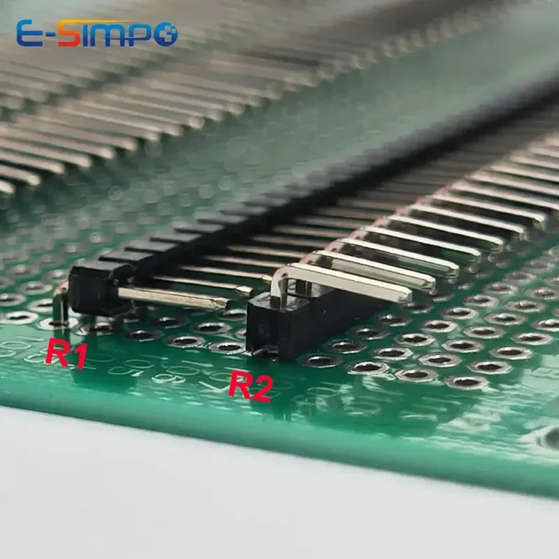 10 件 2.54 毫米 1x40P 直角加長超長 B6-12 毫米 90d R1 R2 鍍金單排可切割 PCB 公頭 | 蝦皮購物