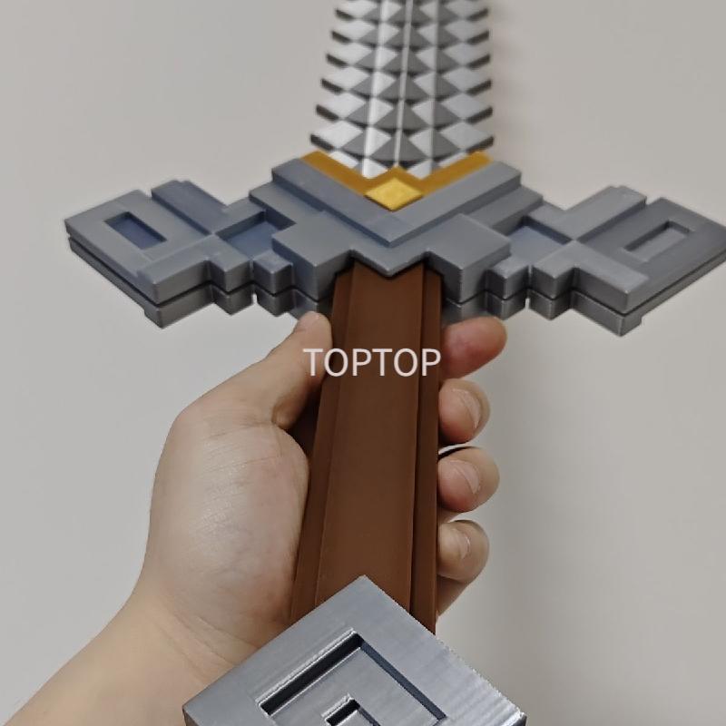 TOP-當個創世神 MC我的世界大周邊道具武器模型鑽石劍cosplay道具 3D列印 Minecraft | 蝦皮購物