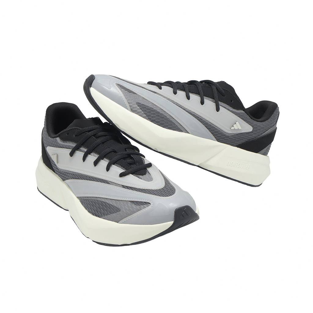 adidas 慢跑鞋 Lightblaze 男鞋 灰 黑 緩震 運動鞋 愛迪達 [ACS] JS0913 | 蝦皮購物