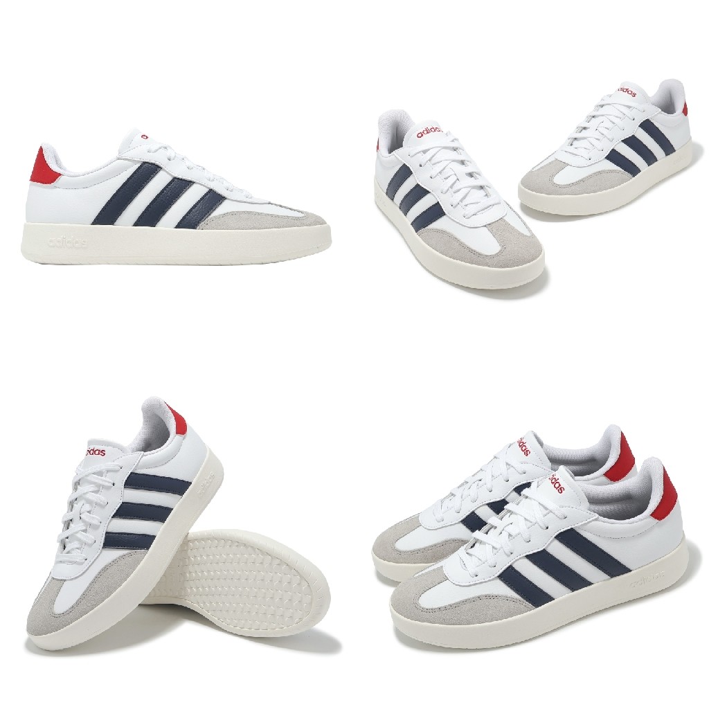 adidas 休閒鞋 Barreda 男鞋 女鞋 任選 多色 情侶鞋 麂皮 皮革 小白鞋 愛迪達 [ACS] | 蝦皮購物