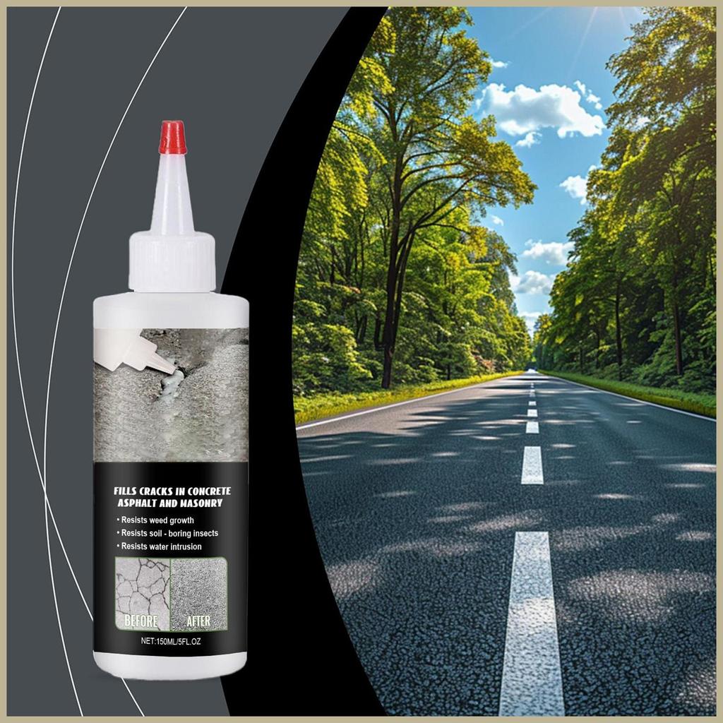 Blacktop Crack Filler Driveway 150ml Blacktop 車道密封膠防水道路裂縫修復用 | 蝦皮購物