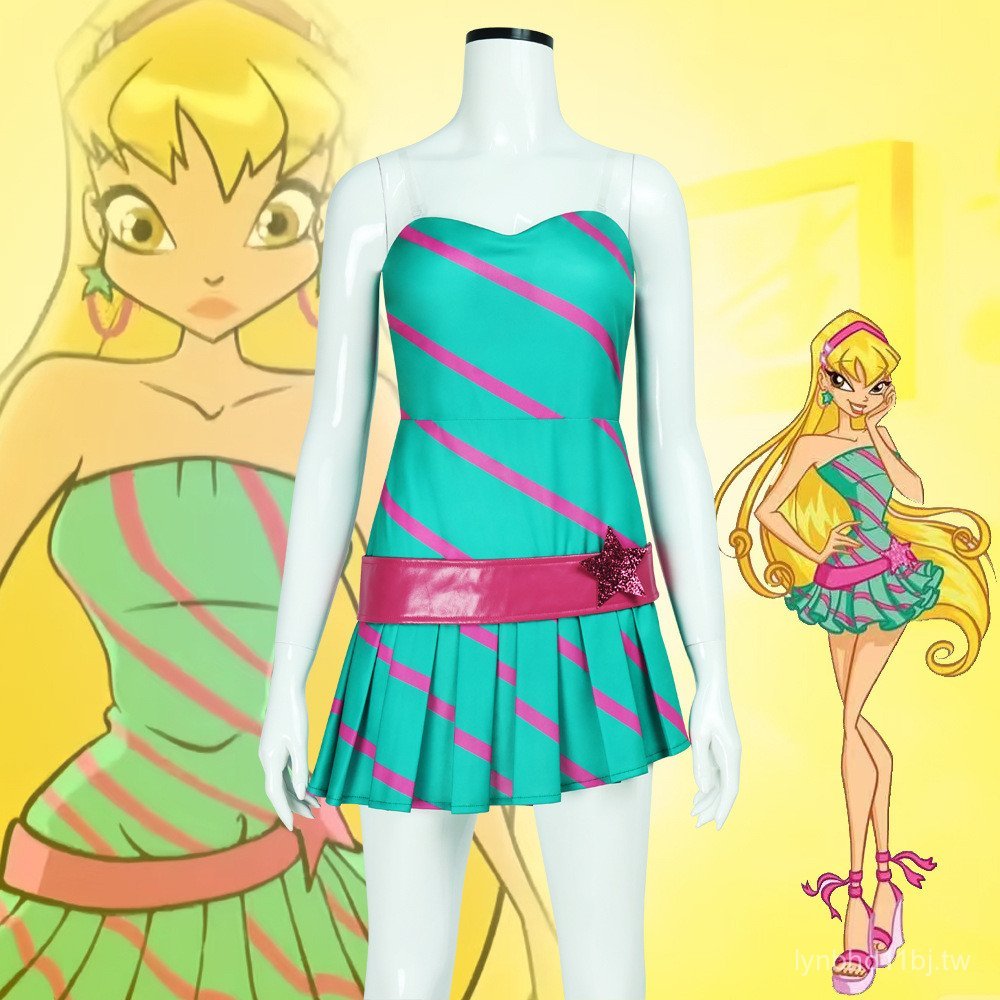 Winx Club Cos Dress Jennifer Seguin 角色扮演角色扮演表演服裝現貨直郵 | 蝦皮購物