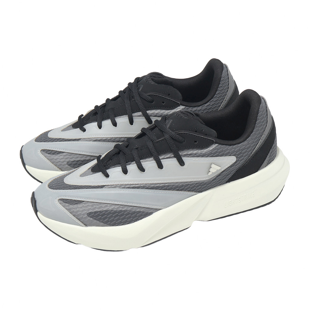adidas 慢跑鞋 Lightblaze 男鞋 灰 黑 緩震 運動鞋 愛迪達 [ACS] JS0913 | 蝦皮購物