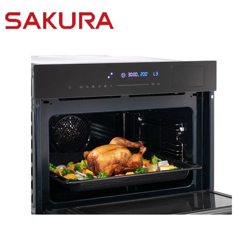 裝潢前最重要的決定:SAKURA 櫻花 E8891 嵌入式微波蒸烤箱,你想好了嗎?