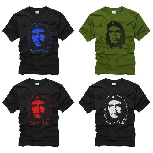 Che Guevara 印花 T 恤化裝革命邪教酷棉短袖 | 蝦皮購物