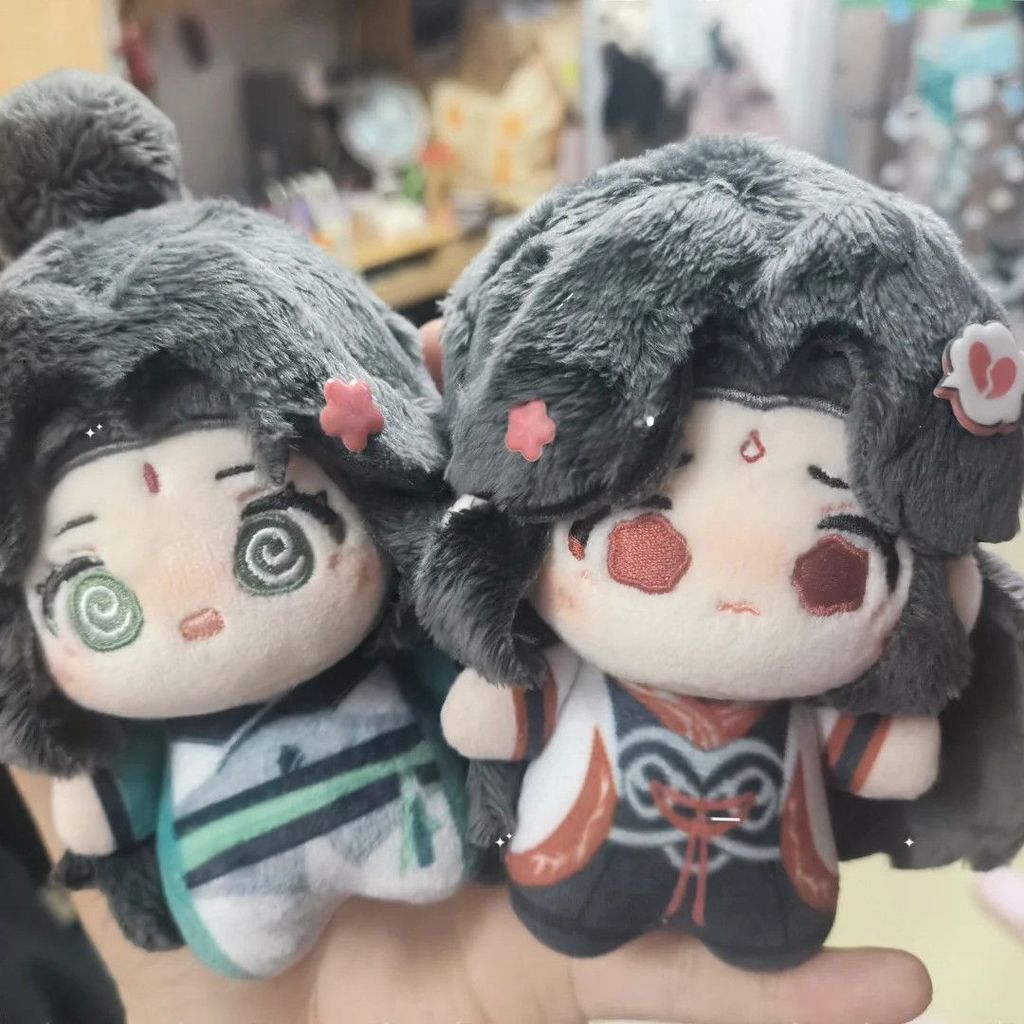 ✨台灣有貨✨免運✨人渣反派自救同人沈清秋洛冰河属性10cm印花棉花娃娃