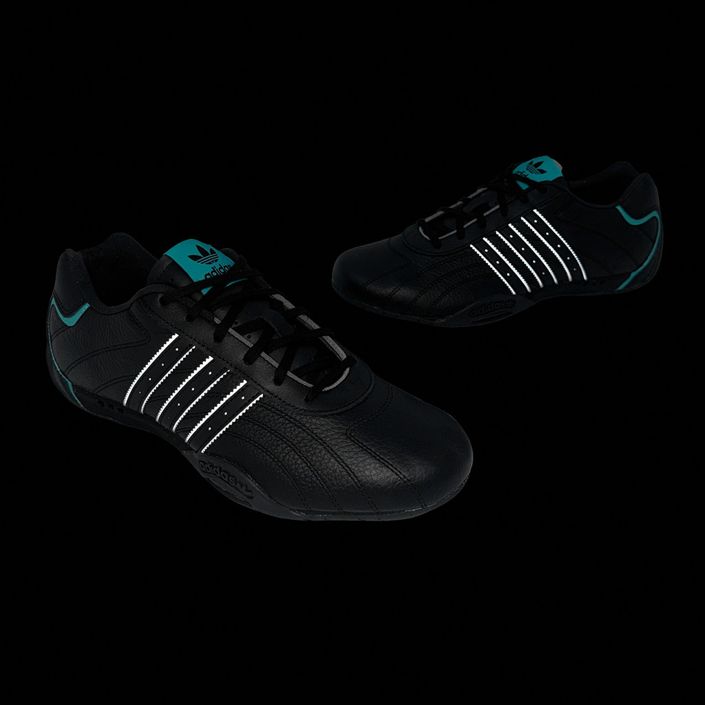adidas 賽車鞋 Adiracer Lo MER 男鞋 黑 綠 AMG F1 賓士 休閒鞋 [ACS] JR4543 | 蝦皮購物