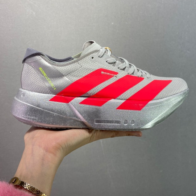 Adizero Adios Pro 4 男女跑步鞋碳板 Adizero EVO SL 運動鞋 JR6372 YZTL Y | 蝦皮購物