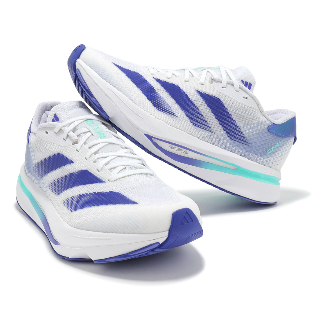 adidas 慢跑鞋 Adizero SL2 M 男鞋 女鞋 白 藍 路跑 愛迪達 運動鞋 [ACS] IF6744 | 蝦皮購物