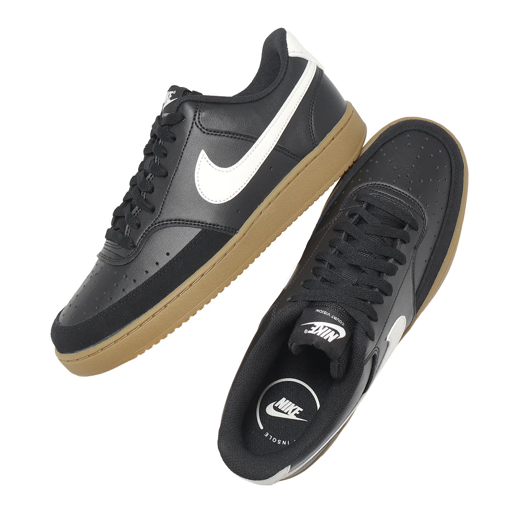 【2026 平價復古板鞋推薦】黑生膠的街頭靈魂！Nike Court Vision Low “Black/Gum” (IB2998-004) 深度開箱：輕量化 AF1 完美平替，極致耐髒與日系街頭穿搭首選！