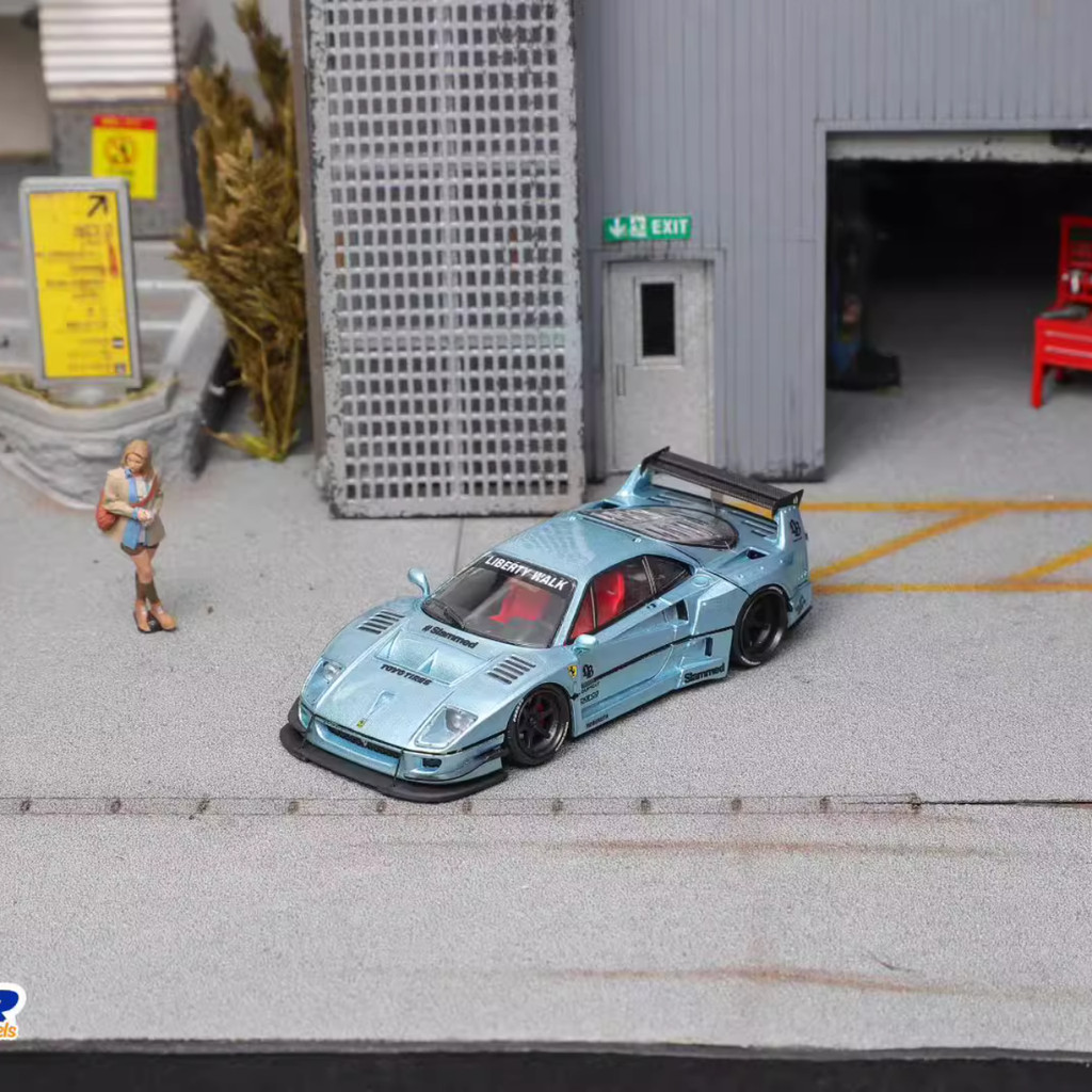 香港エキスポ限定品.LBWK フェラーリF40（Matte purple） 香港