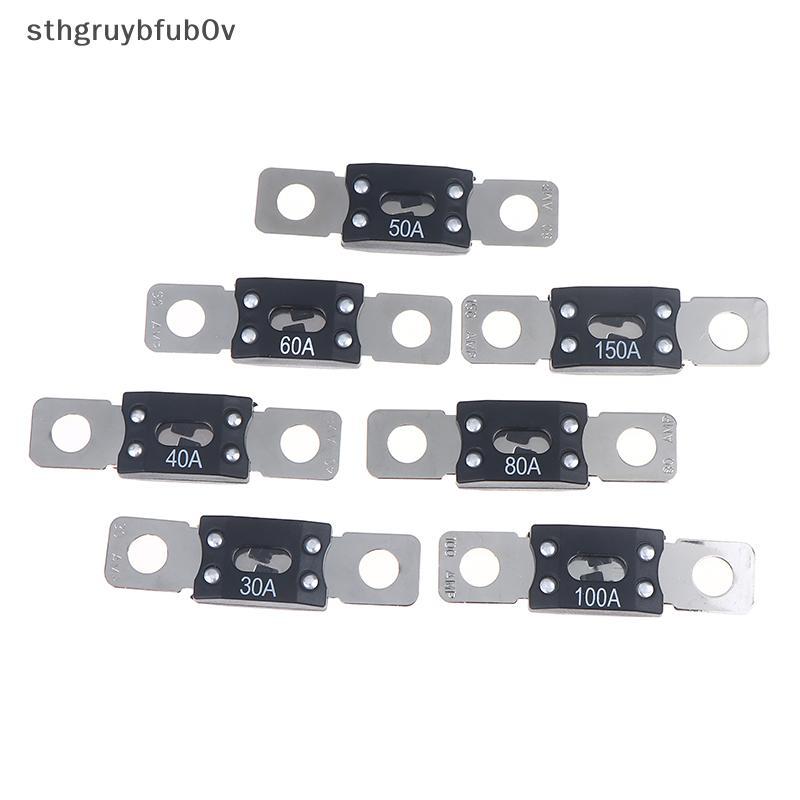 STY 1/3Pcs ANM Mega 螺栓式保險絲 30A 40A 50A 60A 80A 100A 150A 200 | 蝦皮購物