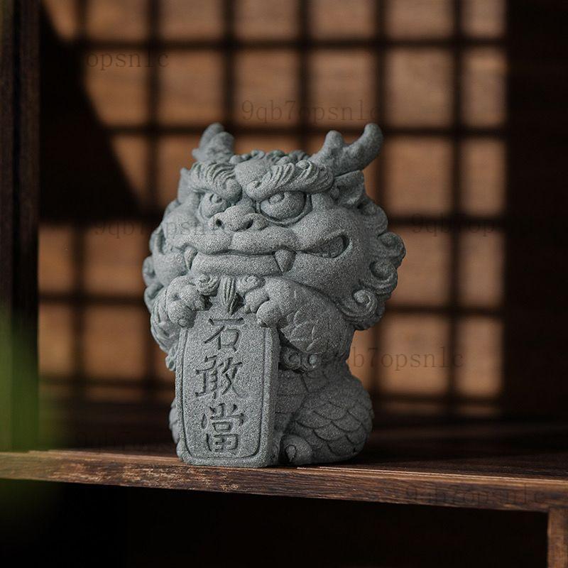 瑞獸呈祥-石敢當鎮宅石敢當鎮煞避邪招財納福風水「泰山石敢當家庭保安