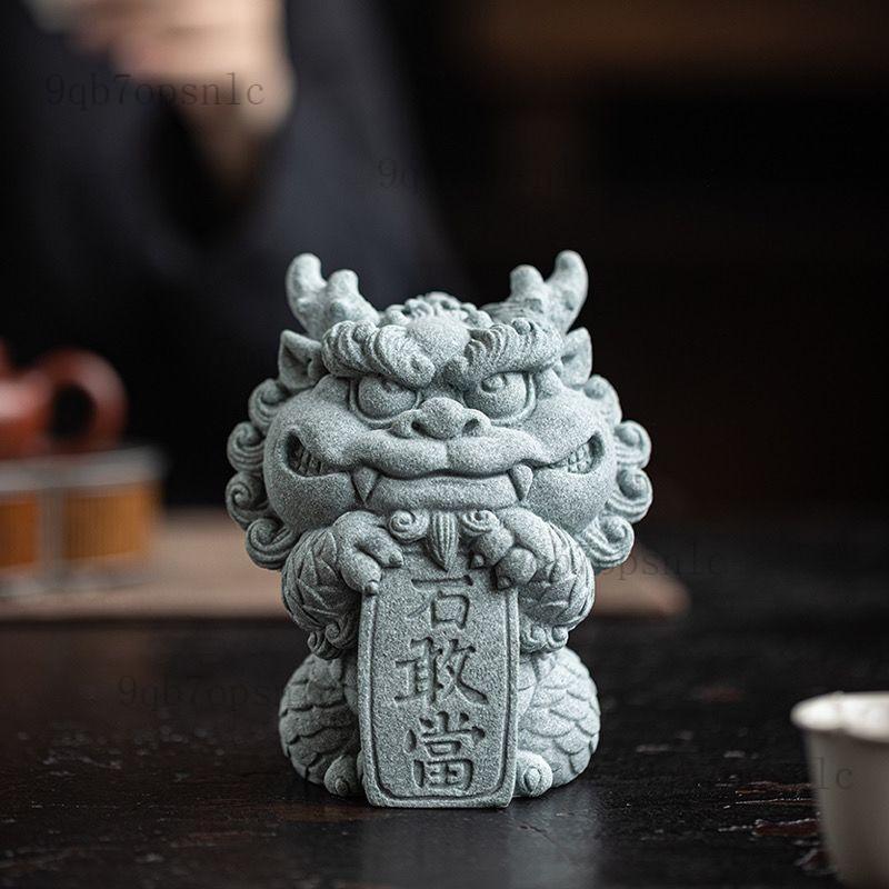 瑞獸呈祥-石敢當鎮宅石敢當鎮煞避邪招財納福風水「泰山石敢當家庭保安