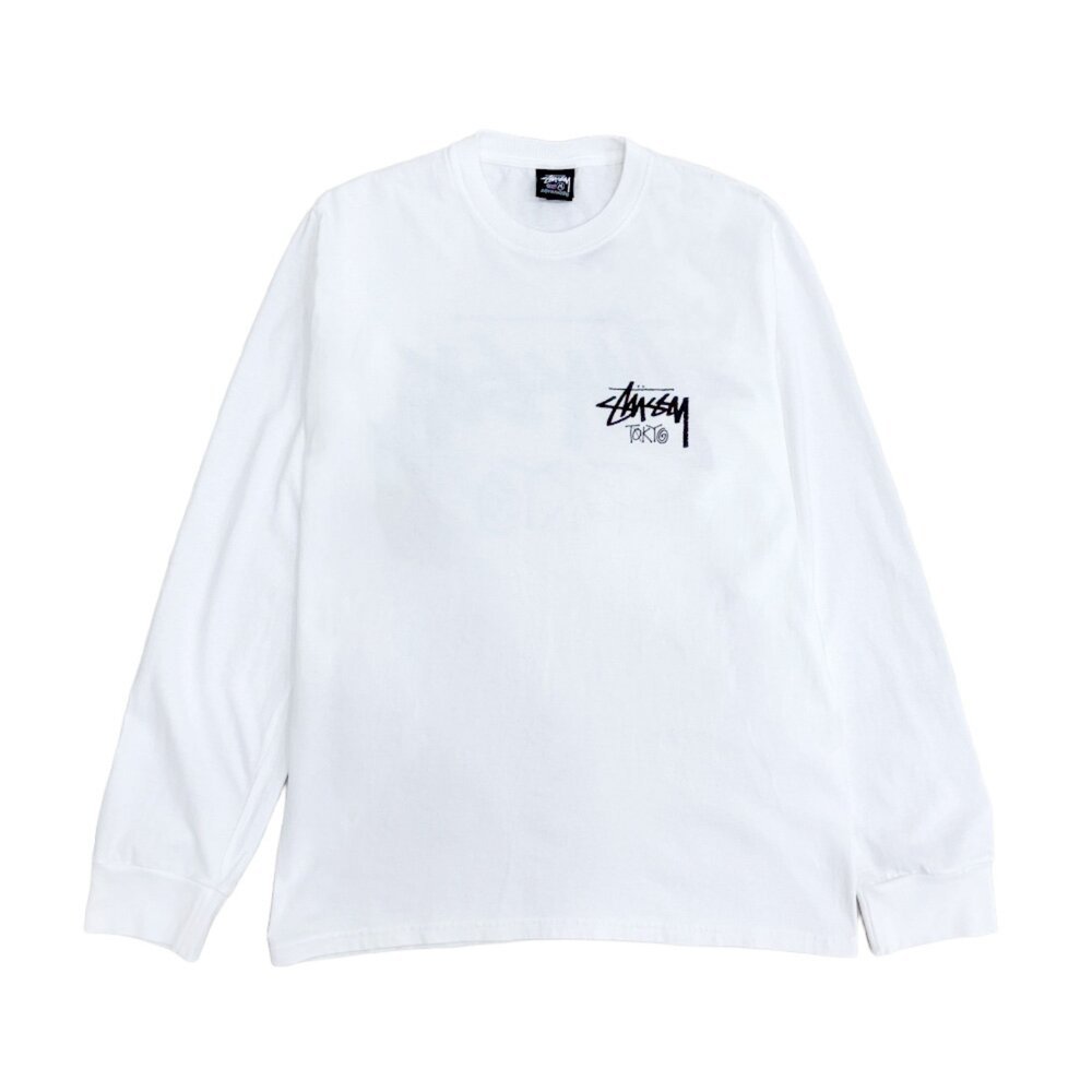 Stussy Stockx Tokyo FW25 LS Tee 薄長袖黑/白25C3993987【SPLY