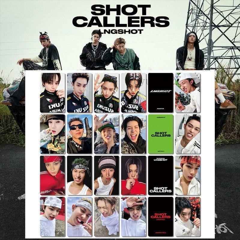 官方同款LNGSHOT 出道專輯《SHOT CALLERS》小卡特典卡機車卡吳律金律
