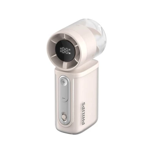 純白美學與百檔涼感的最美相遇——Philips 飛利浦 ACR2222MPF 100 檔數顯隨身風扇深度評測