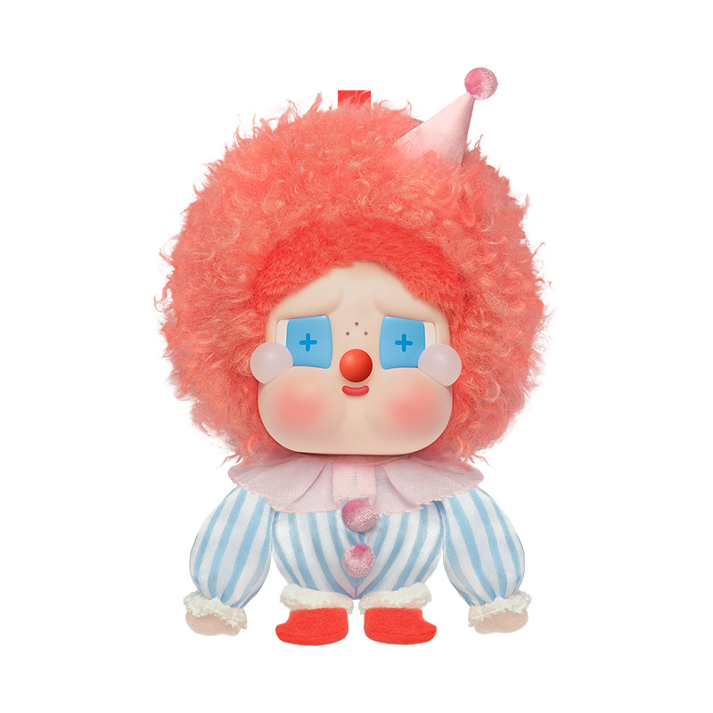 小穎玩具】WHY SO SERIOUS 系列CRYBABY 搪膠毛絨公仔擺件禮物吊卡