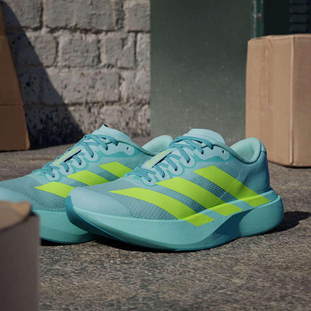 adidas 慢跑鞋 Adizero Evo SL W 女鞋 湖水綠 緩震 運動鞋 愛迪達 [ACS] JS4452 | 蝦皮購物