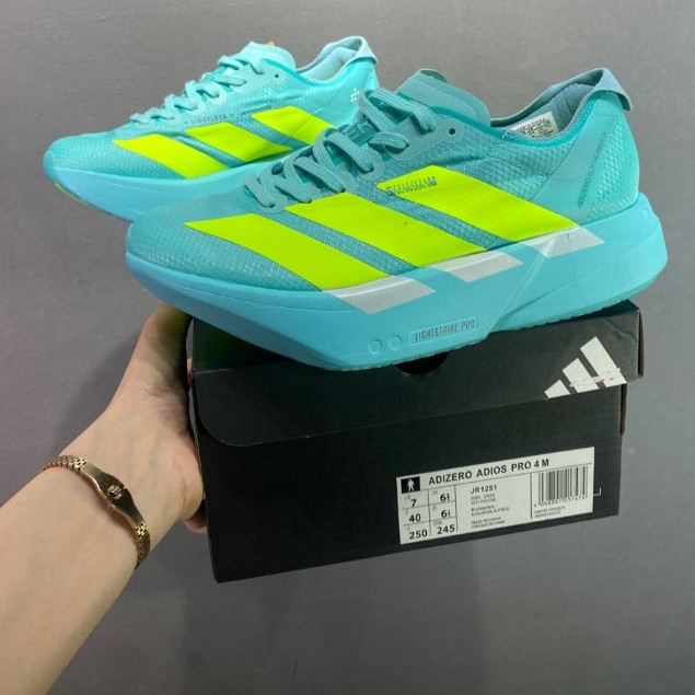 Adizero Adios Pro 4 男女跑步鞋碳板 Adizero EVO SL 運動鞋 JR1251 NAG5 | 蝦皮購物