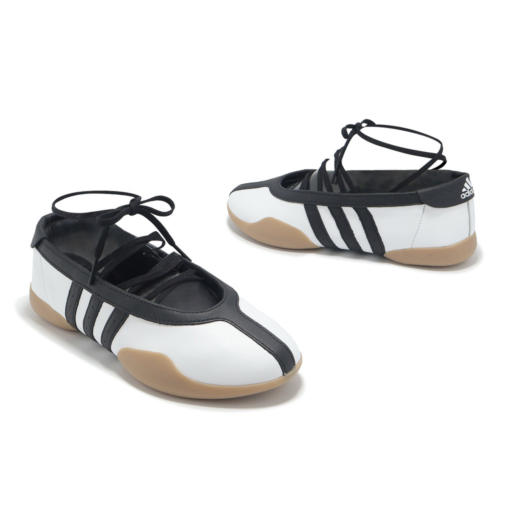 adidas 休閒鞋 Taekwondo Mei Ballet W 女鞋 白黑 芭蕾風 愛迪達 [ACS] JR7030 | 蝦皮購物