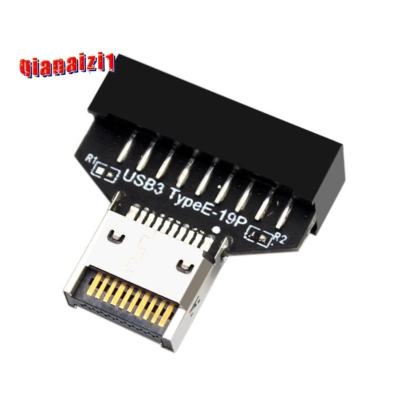 USB3.2 Type-E 20Pin 轉 USB 19P 機箱前 USB Type A Type C 擴展適配器,適用 | 蝦皮購物