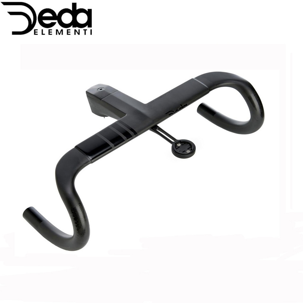 Deda Elementi Manubrio In Carbonio Superleggera RHM – Larghezza 42 Cm, Peso 180g, Finish Opaco Nero