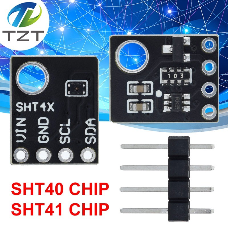 SHT41 溫濕度傳感器 IIC 接口模塊分線 Arduino 天氣 | 蝦皮購物