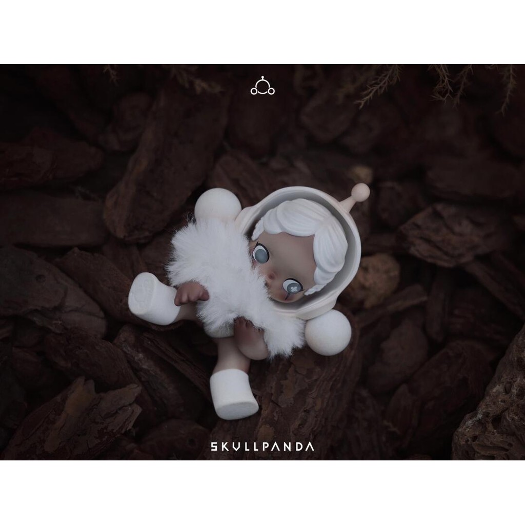小穎玩具】SKULLPANDA BABY 蛾公仔大體大娃擺件禮物收藏POPMART泡泡瑪