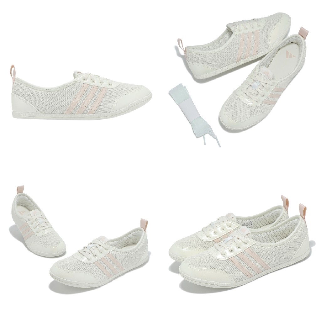 adidas 休閒鞋 Diona Ballet 任選 女鞋 黑 粉 米白 珠光 芭蕾舞 愛迪達 [ACS] | 蝦皮購物