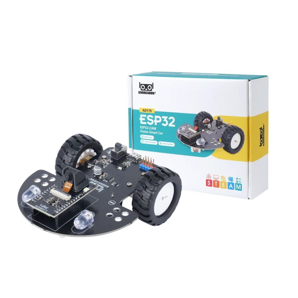 ESP32 Vision 智能汽車 Arduino 機器人用於編程與 ESP32 攝像頭支持 Arduino C 編程 | 蝦皮購物