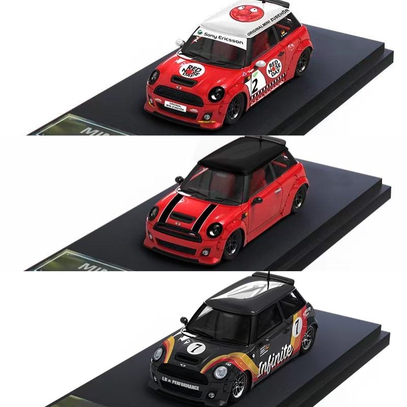 BSC / SPACE MODEL1:64 LBWK Mini Cooper 壓鑄模型車 | 蝦皮購物