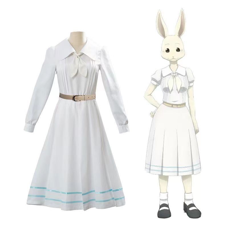 動物狂想曲兔子春角色扮演套裝洋裝女 BEASTARS bunny girl Hal cosplay costumes X | 蝦皮購物