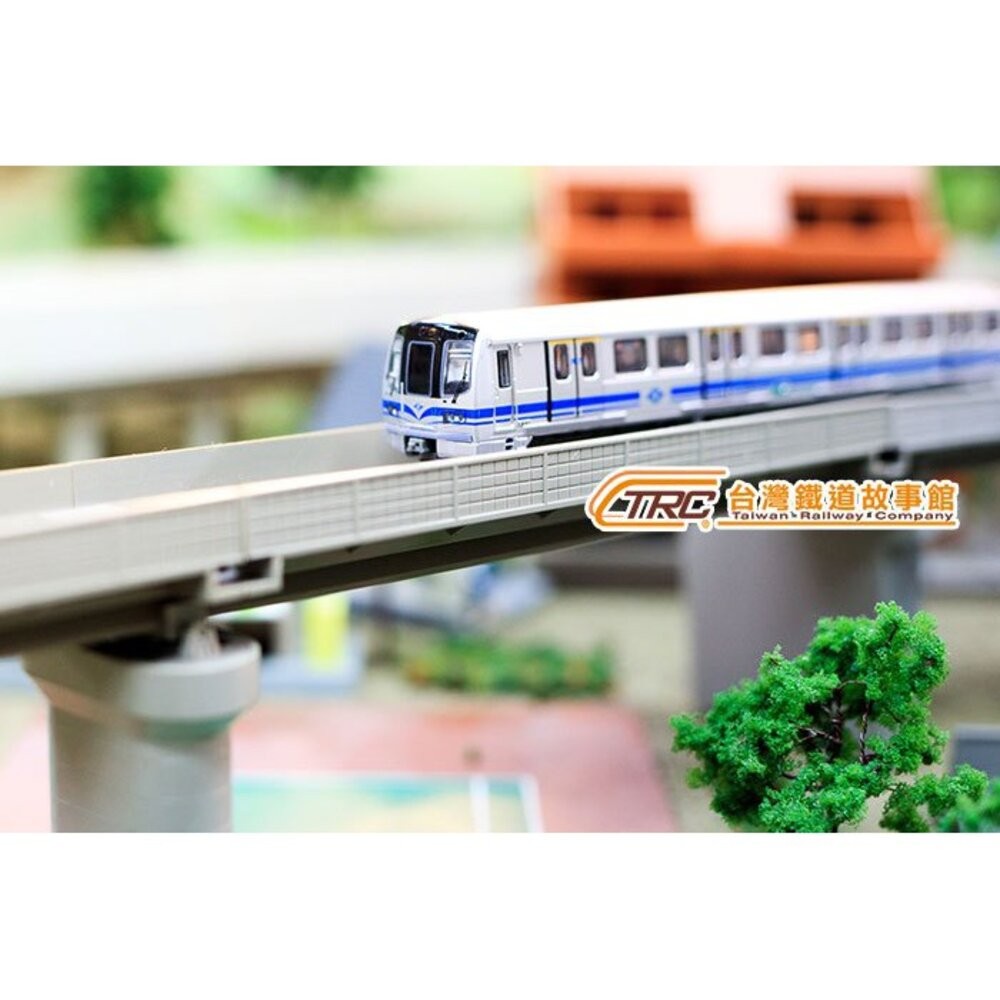 台北捷運列車高運量C381型動力車輛組(6輛全編組) N軌N規鐵道模型不含