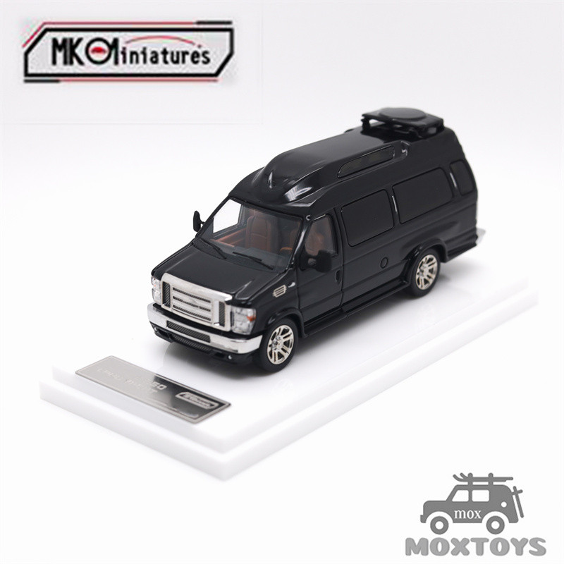 Modellino MK Miniatures 1:64 H2 Ambulanza | Pressofuso Per Expo 2025 | Con Custodia