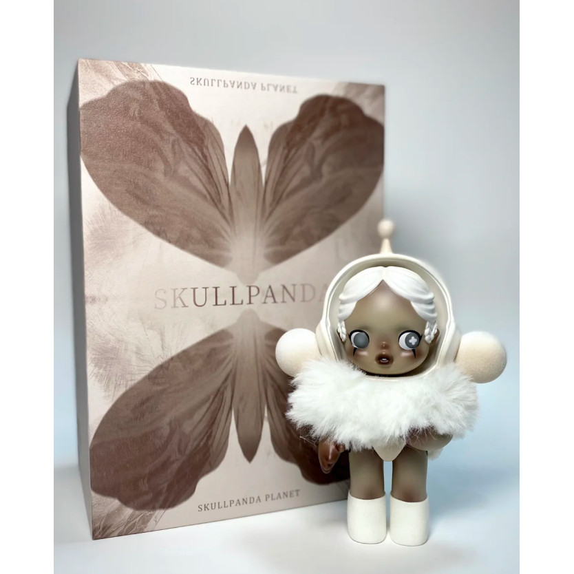 小穎玩具】SKULLPANDA BABY 蛾公仔大體大娃擺件禮物收藏POPMART泡泡瑪